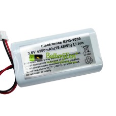 Batterij voor PLC EPG-1039 [Vervangende batterij]